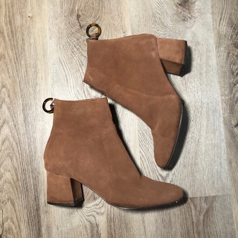 SUEDE BROWN HIGH HEELS